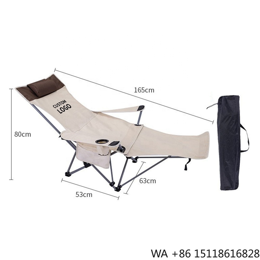 Outdoor Furniture For Patio - كرسي محمول قابل للطي والاستلقاء، خفيف