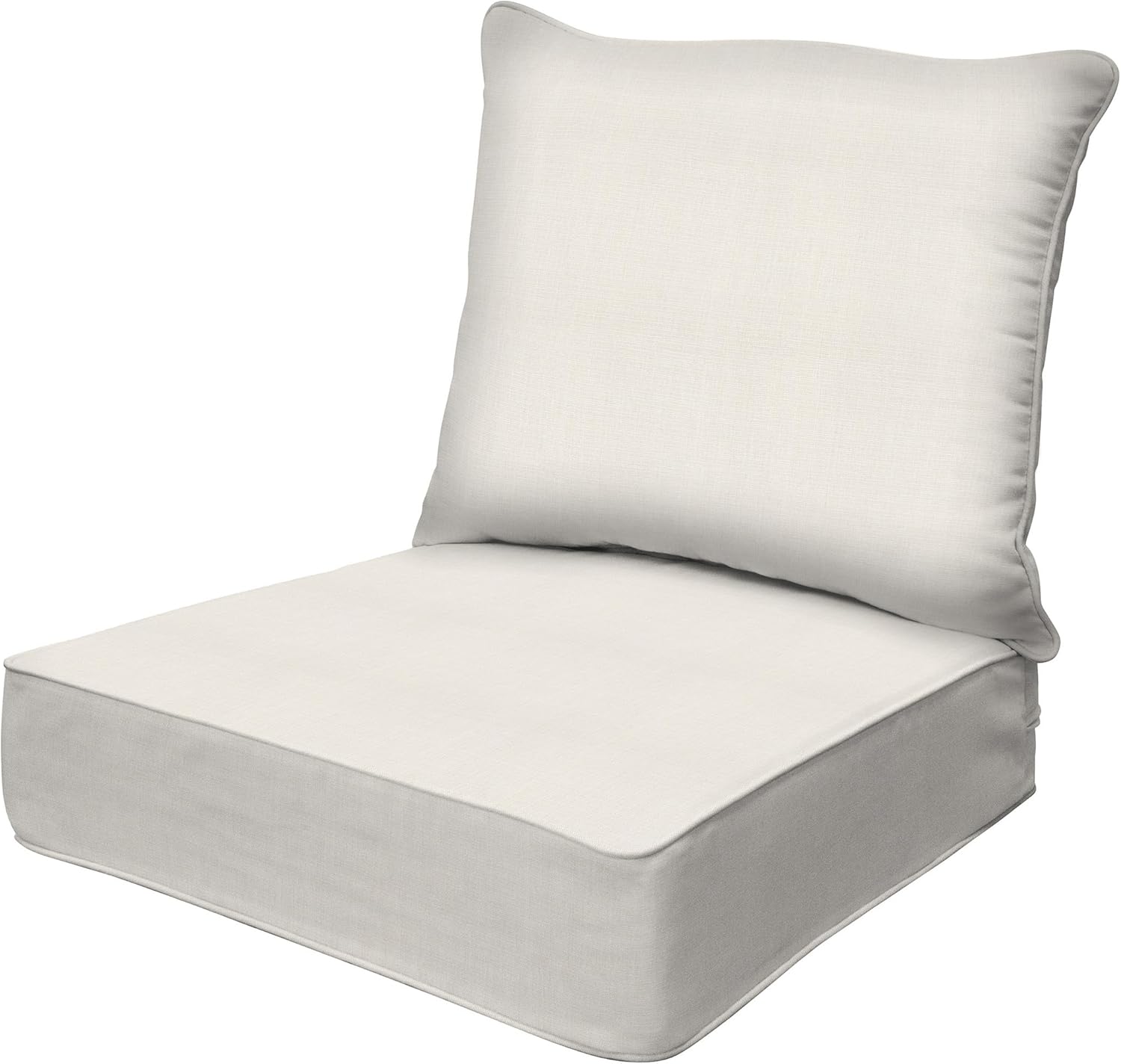 Outdoor Furniture For Patio - أثاث خارجي للفناء، بلون عظمي صلب،