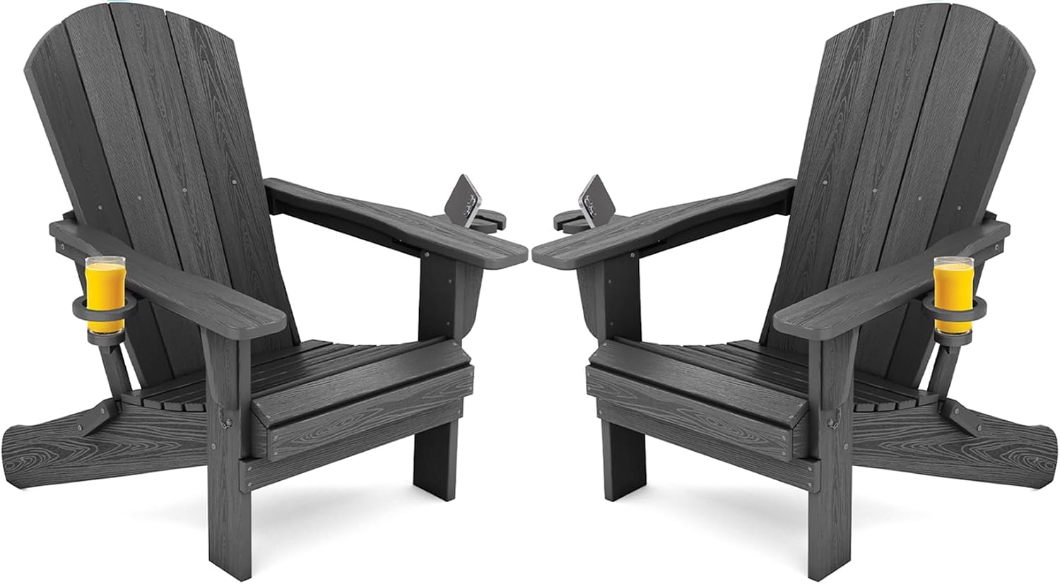 Outdoor Furniture Set With Fire Pit - مجموعة من كرسيين قابلين للطي للاستخدام