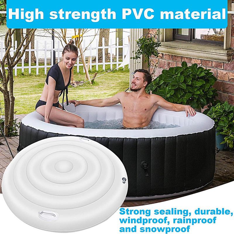 160 سنتيمتر قطرها حوض استحمام  - مراجعة Inflatable Hot Tub وسعره