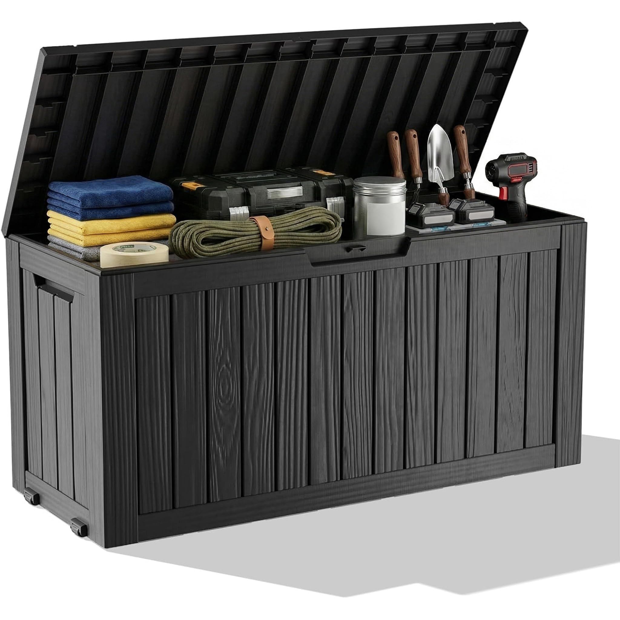 صندوق تخزين خارجي مقاوم للماء  - مراجعة Outdoor Furniture For Patio وسعره
