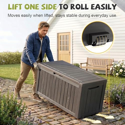 صندوق تخزين خارجي مقاوم للماء  - مراجعة Outdoor Furniture For Patio وسعره
