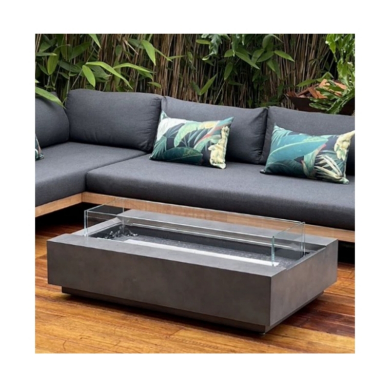 مجموعة أثاث خارجي حديثة من الف - مراجعة Outdoor Furniture Set With Fire Pit وسعره