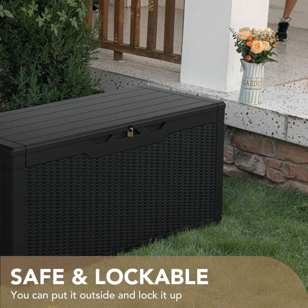 صندوق تخزين خارجي كبير قابل لل - مراجعة Outdoor Furniture For Patio وسعره
