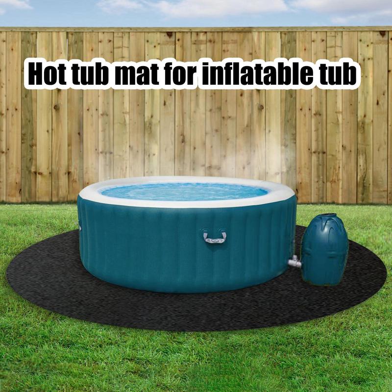 حوض استحمام ساخن حصيرة لحوض نف - مراجعة Inflatable Hot Tub وسعره