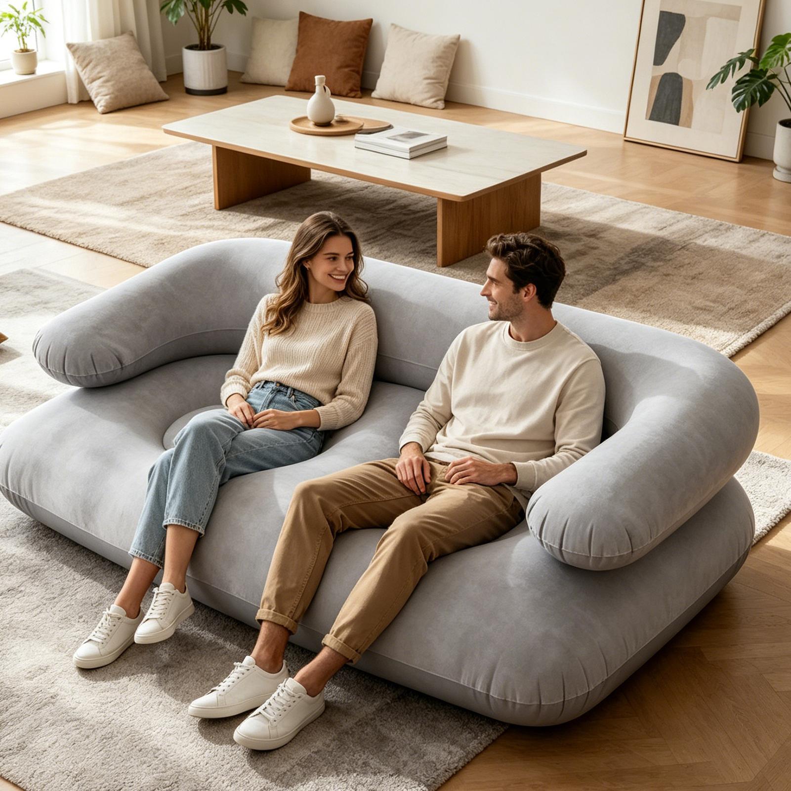 أريكة قابلة للنفخ بمقعدين مقاو - مراجعة Outdoor Furniture Near Me وسعره