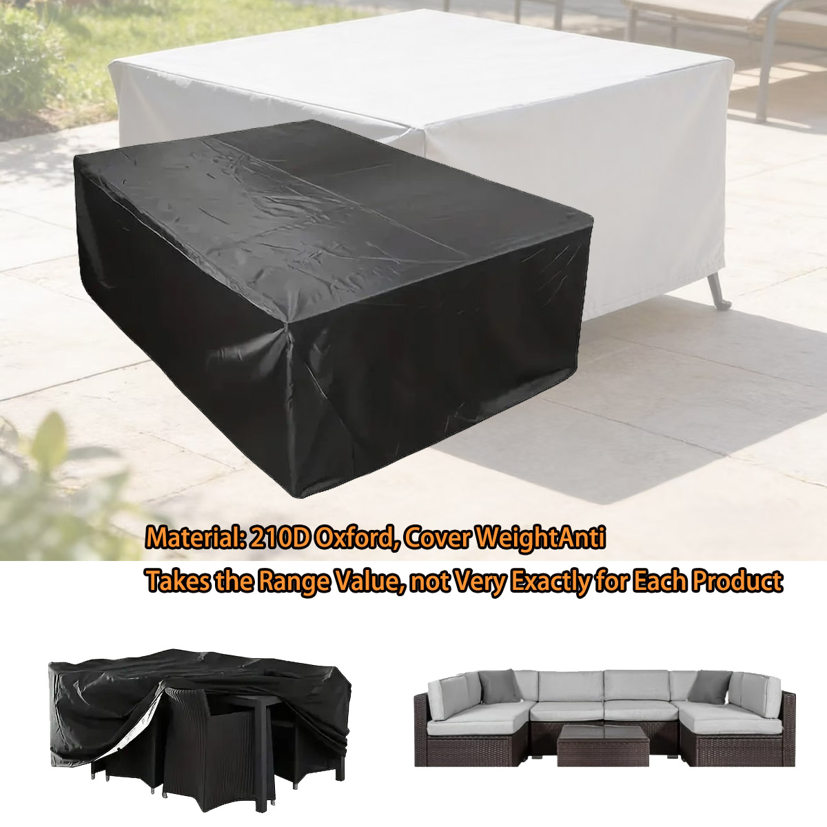 غطاء أثاث خارجي بـ 600 حجم مخت - مراجعة Outdoor Furniture For Patio وسعره