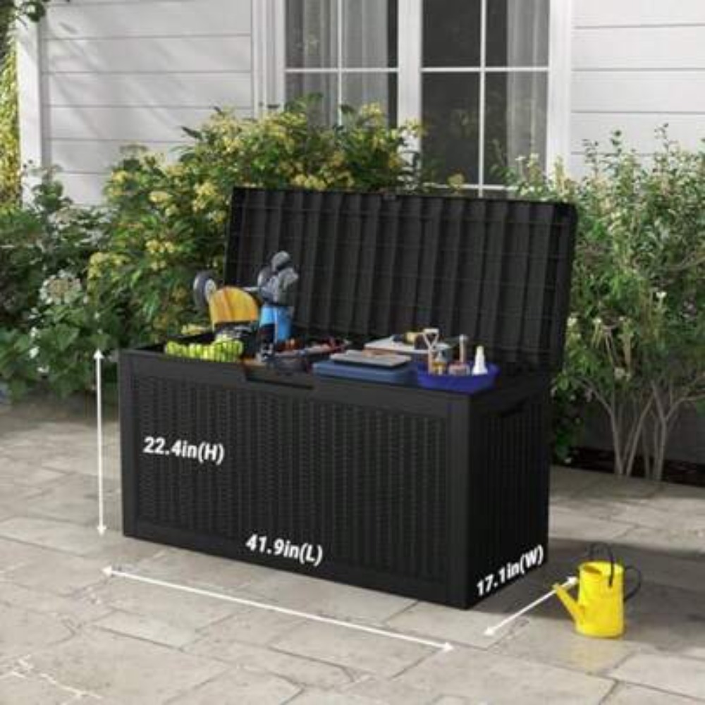 صندوق تخزين خارجي مقاوم للماء  - مراجعة Outdoor Furniture For Patio وسعره