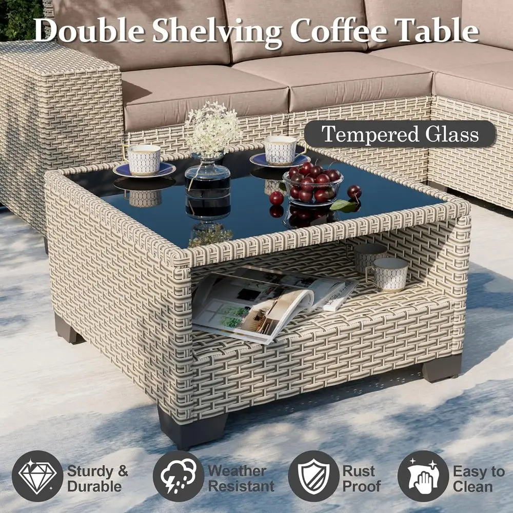 طقم أثاث خارجي مكون من 7 قطع م - مراجعة Outdoor Furniture Set With Fire Pit وسعره
