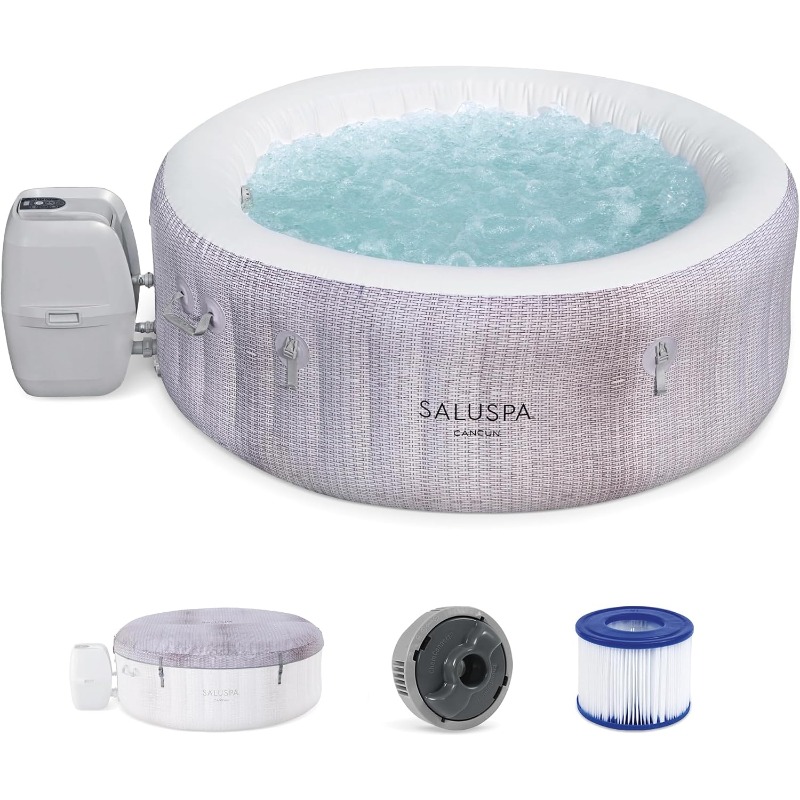 حوض استحمام ساخن قابل للنفخ من - مراجعة Inflatable Hot Tub وسعره