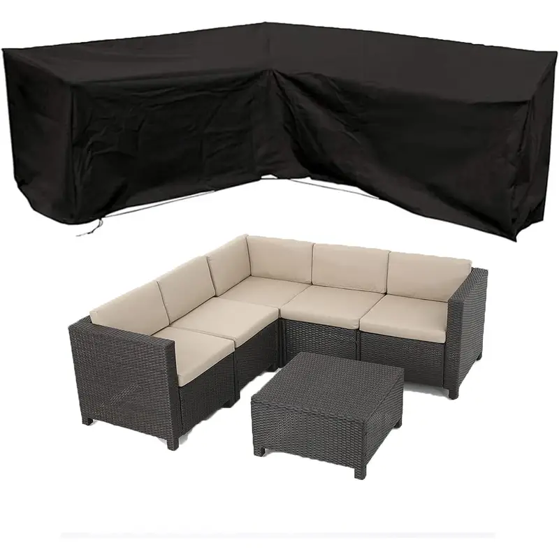 غطاء أريكة خارجي على شكل حرف L - مراجعة Outdoor Furniture Near Me وسعره