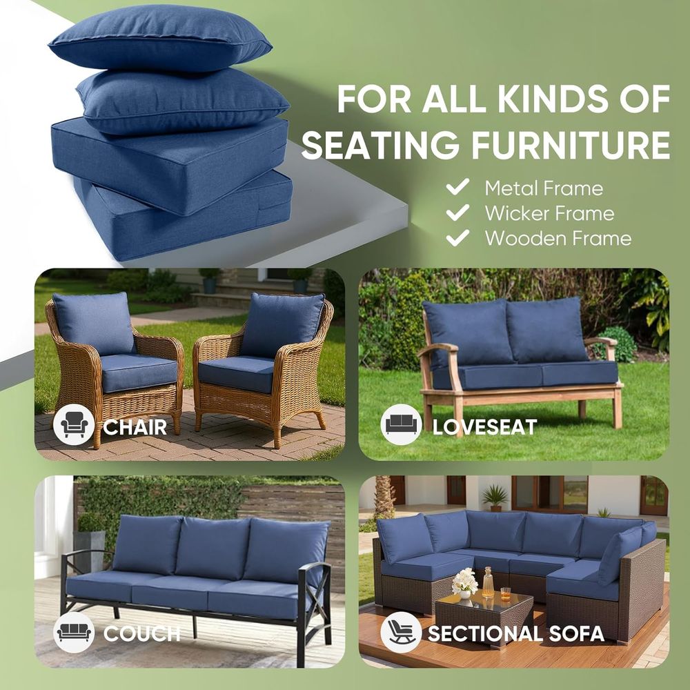 وسائد أثاث خارجي، وسائد مقاعد  - مراجعة Outdoor Furniture For Patio وسعره