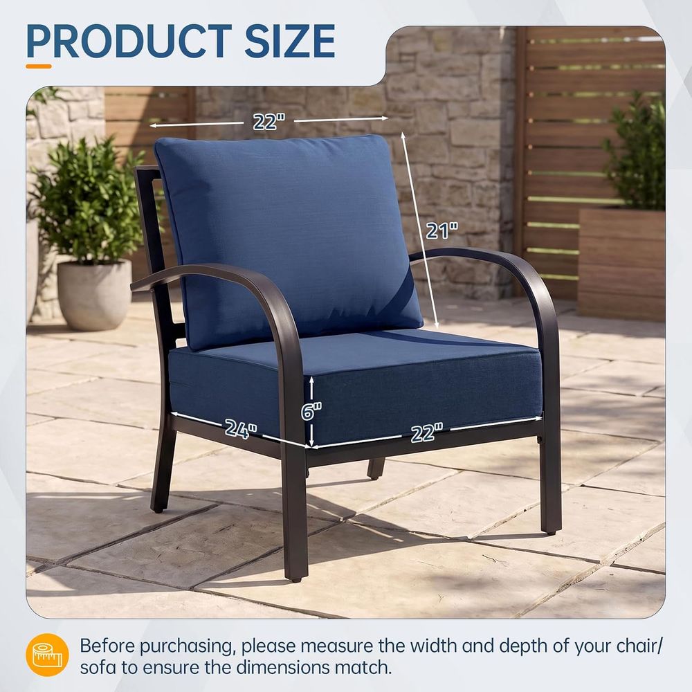 وسائد أثاث خارجي، وسائد مقاعد  - مراجعة Outdoor Furniture For Patio وسعره